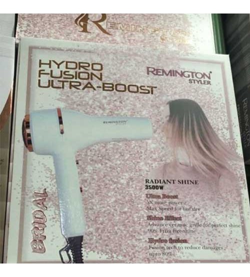 Remington Hydro Fusion Ultra Boost Radiant Shine Hair Dryer 3500W
